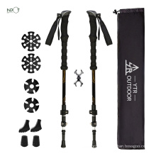 Outdoor sport power walking sticks top best trekking poles for hiking